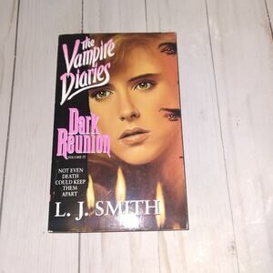 Vintage The Vampire Diaries Dark Reunion LJ Smith 1st Edition 1st Printing